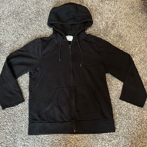 Black Zip-Up Jacket